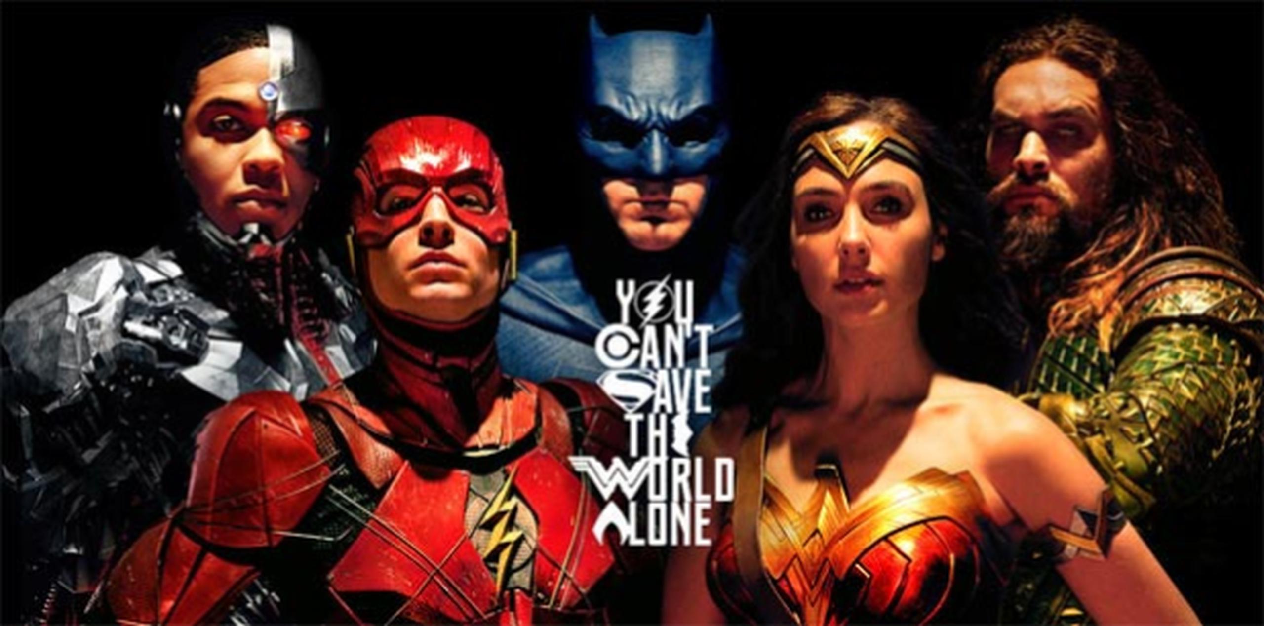 “Justice League” es la nueva entrega de Warner Bros. basada en los personajes de cómics del universo DC.