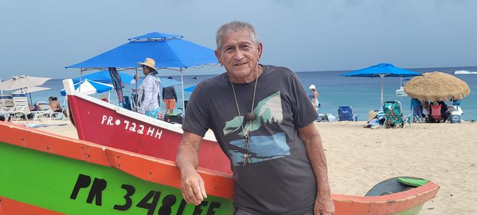 Ramón Blas Román lleva 66 años pescando.