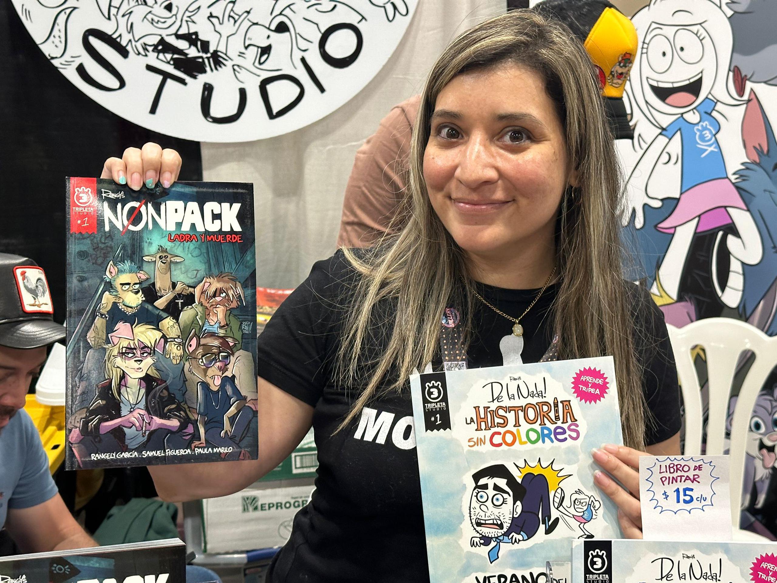 Rangely Garcia Colon enjoys seeing her growth as an artist at the famous convention.