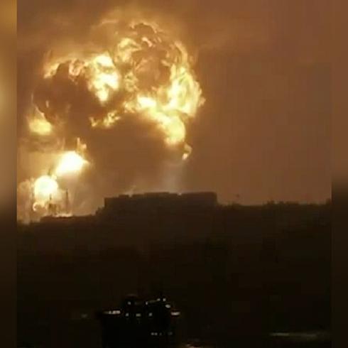 Enorme explosión sacude al centro de China
