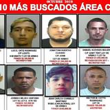 Los 10 más buscados en el área policíaca de Caguas