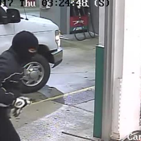 De película: Pillos intentan robar ATM de gasolinera en Guaynabo