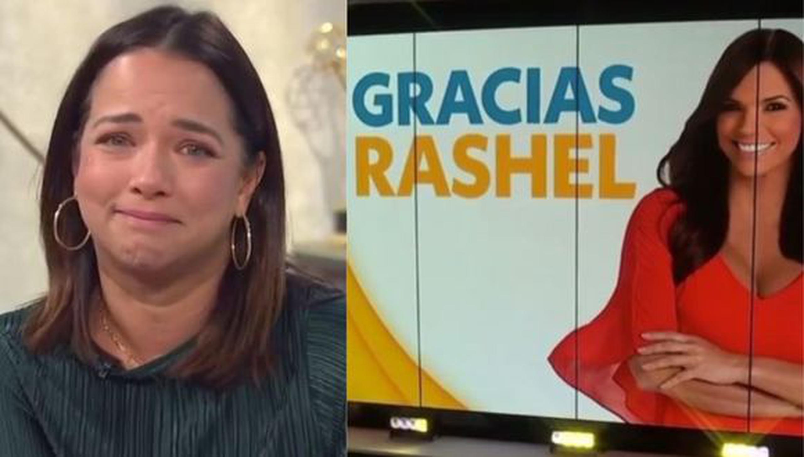 Adamari López despide a Rashel Díaz de "Un nuevo día"