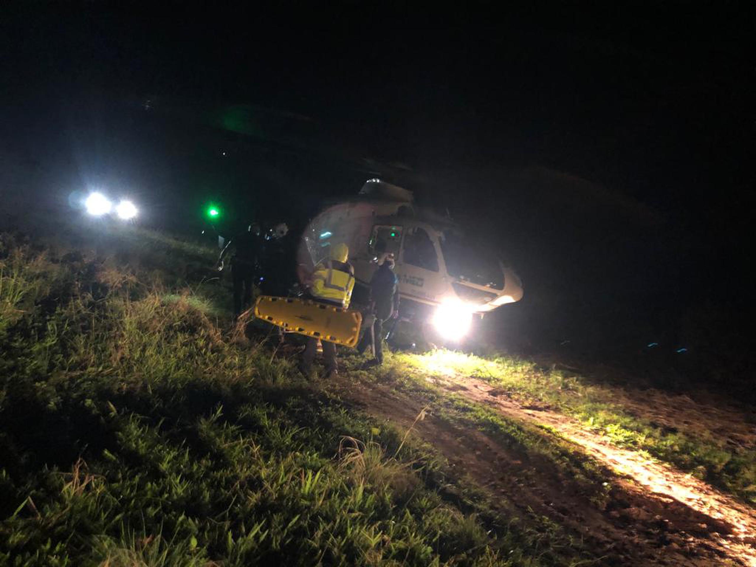 El motociclista fue transportado en ambulancia aérea al Centro Médico en Río Piedras. (Archivo)