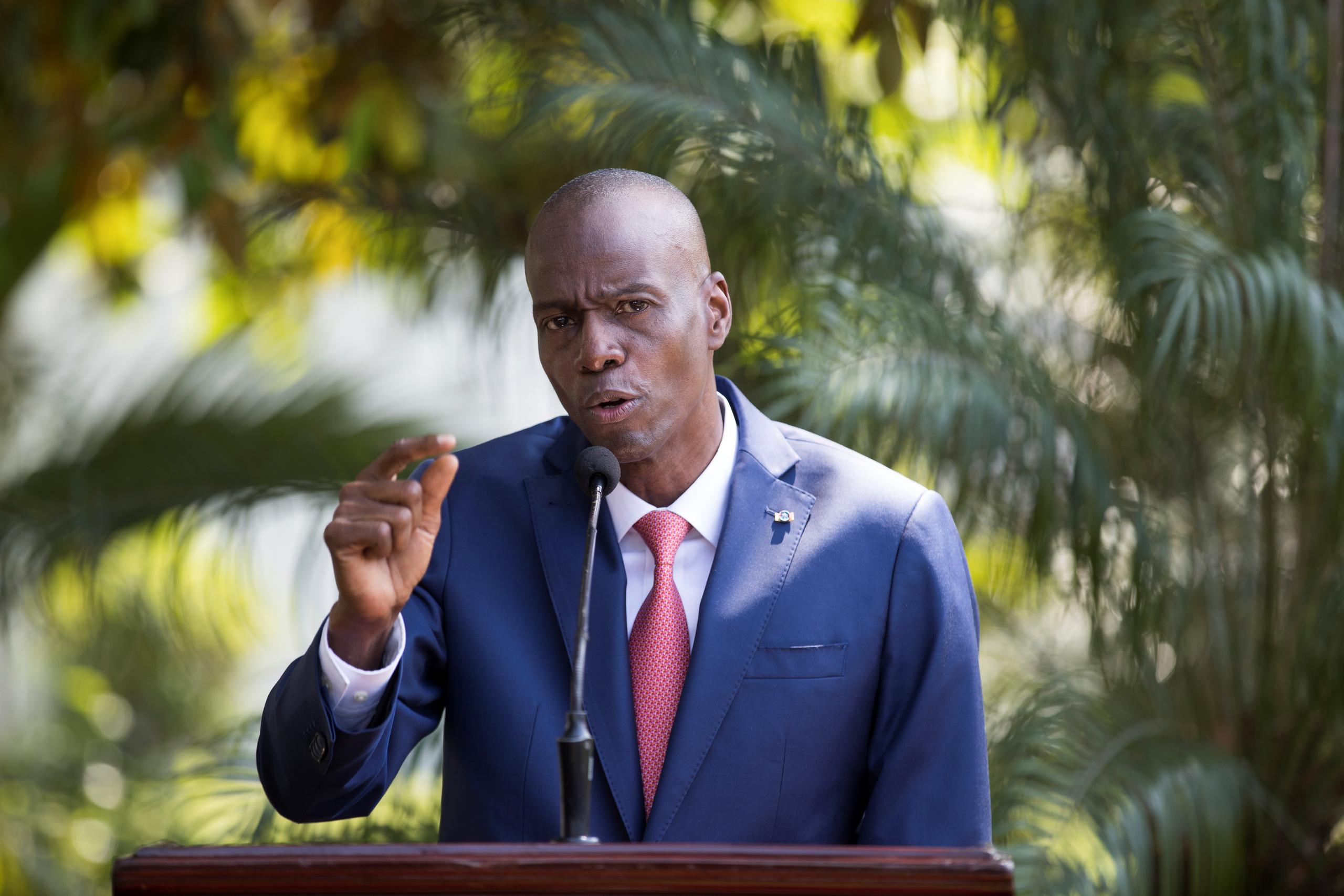 El presidente haitiano, Jovenel Moise