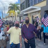 Estadistas marchan por calles de San Juan para conmemorar la ciudadanía estadounidense