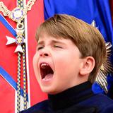 Príncipe Louis bosteza en la coronación del rey Charles y se va viral