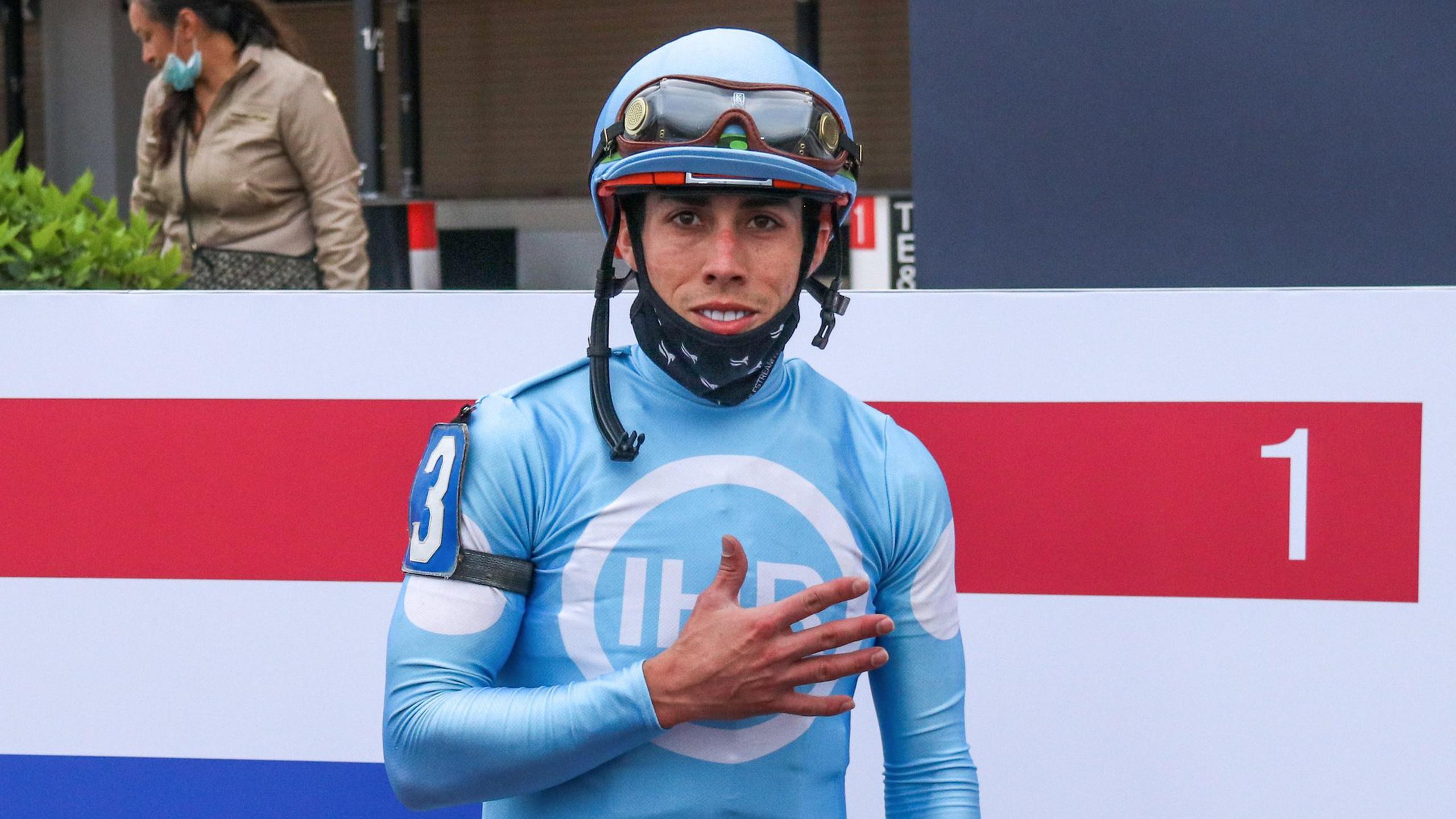 El jinete boricua Irad Ortiz tuvo una destacada actuación en las pistas durante el 2021.