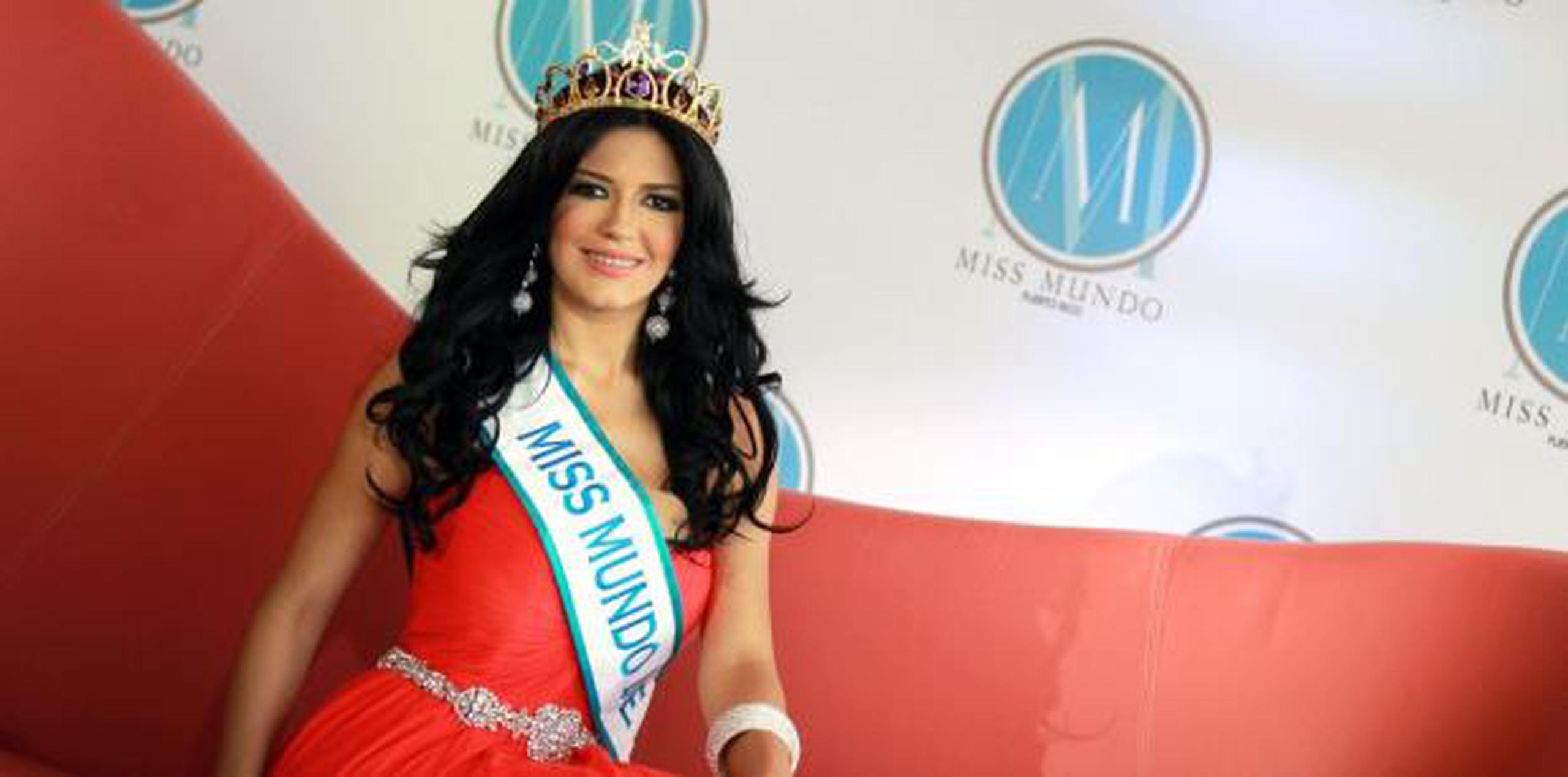 Janalee Chaparro, de 27 años, fue Miss Mundo de Puerto Rico en el 2012. (Archivo)