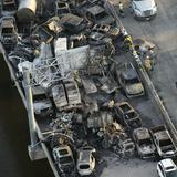 FOTOS: Aparatoso accidente con más de 150 carros en Luisiana