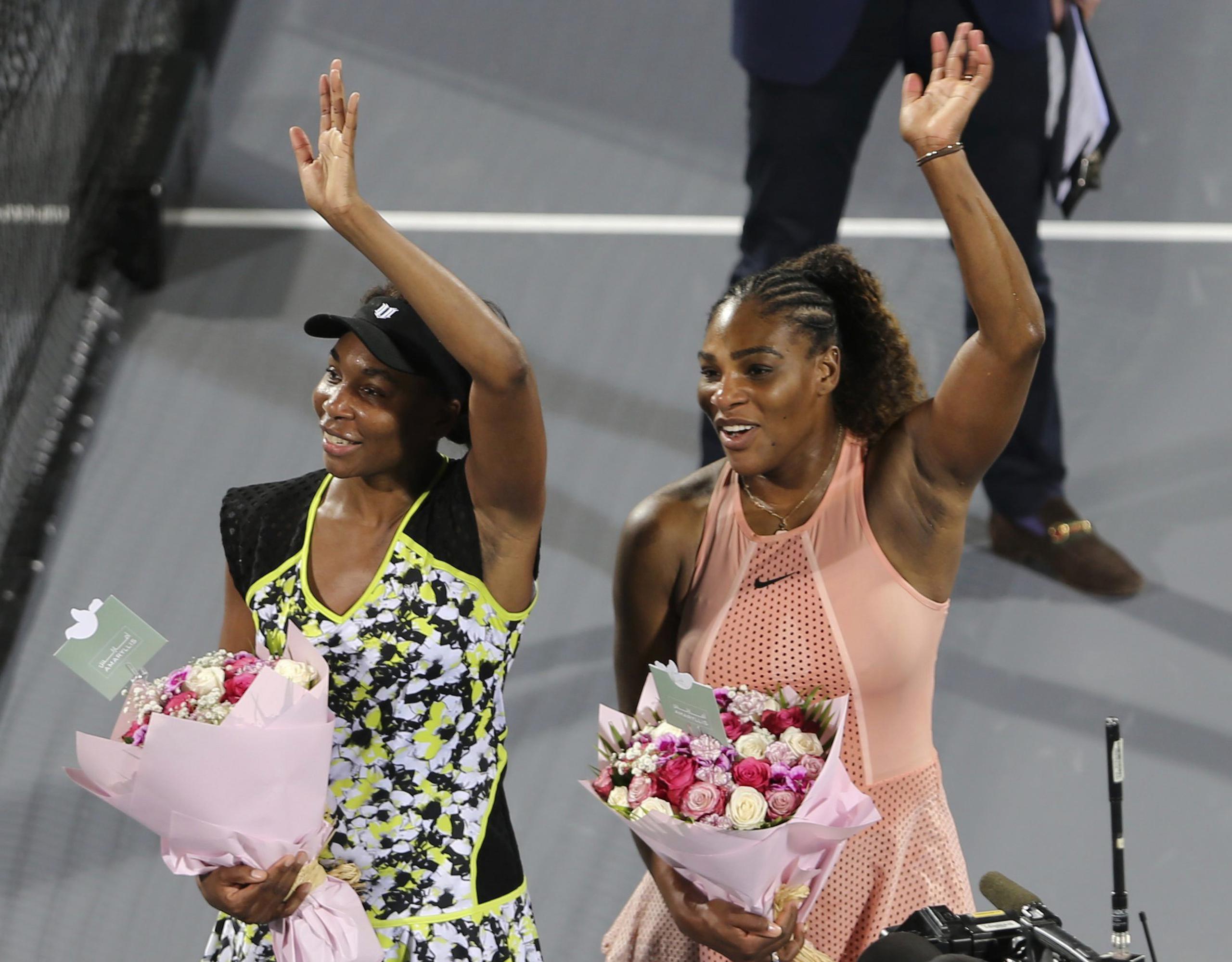 Las hermanas Williams jugará el US Open que inicia este mes. Venus (a la iquierda) recibió un wild card, mientras que Serena dijo que el US Open será el último torneo de su laureada carrera.