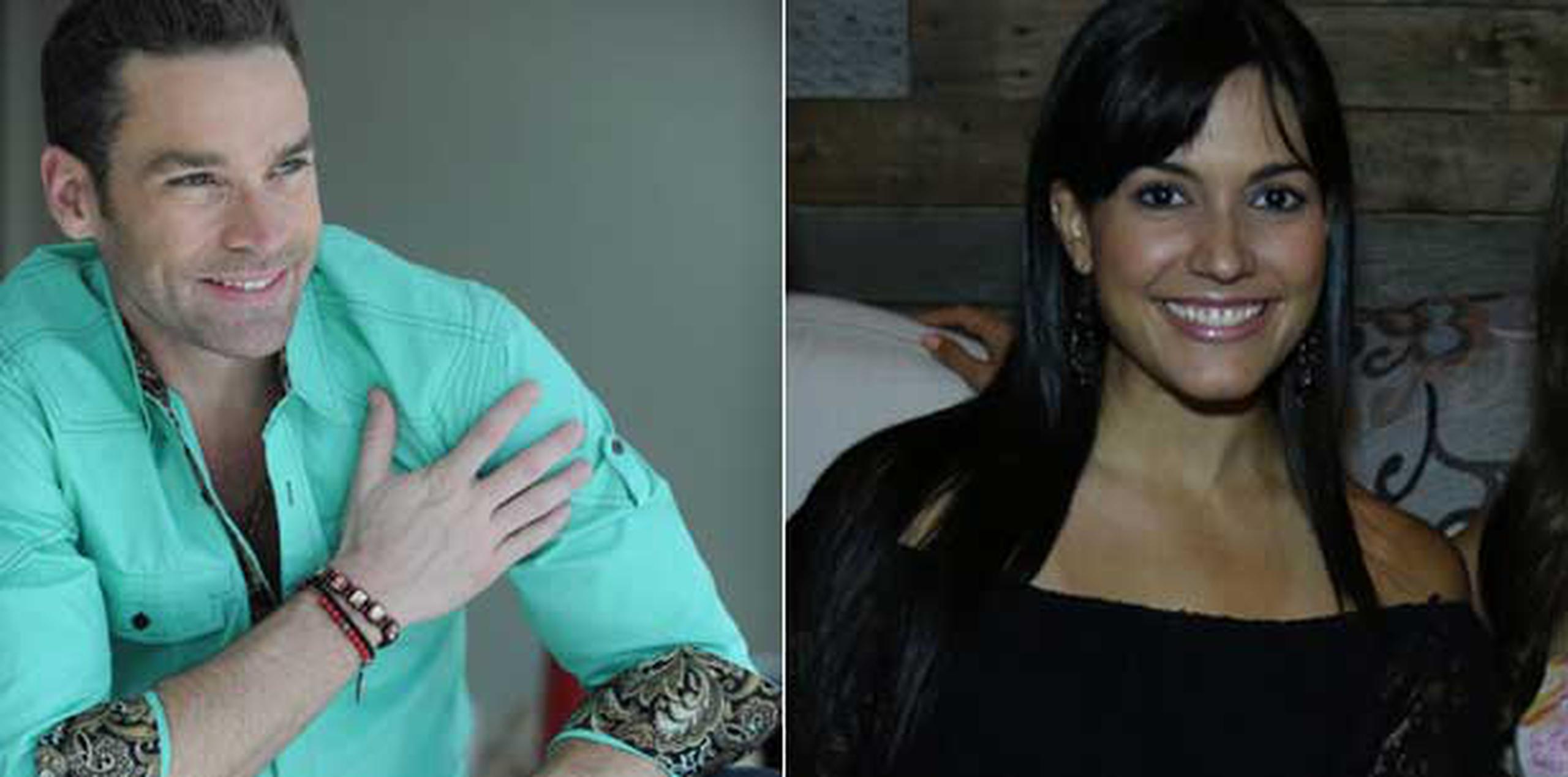 Jaime Mayol y Xiona Nieves  se unieron a los empleados de DirecTV para ayudar al Hogar de Niñas de Cupey.  (Archivo)