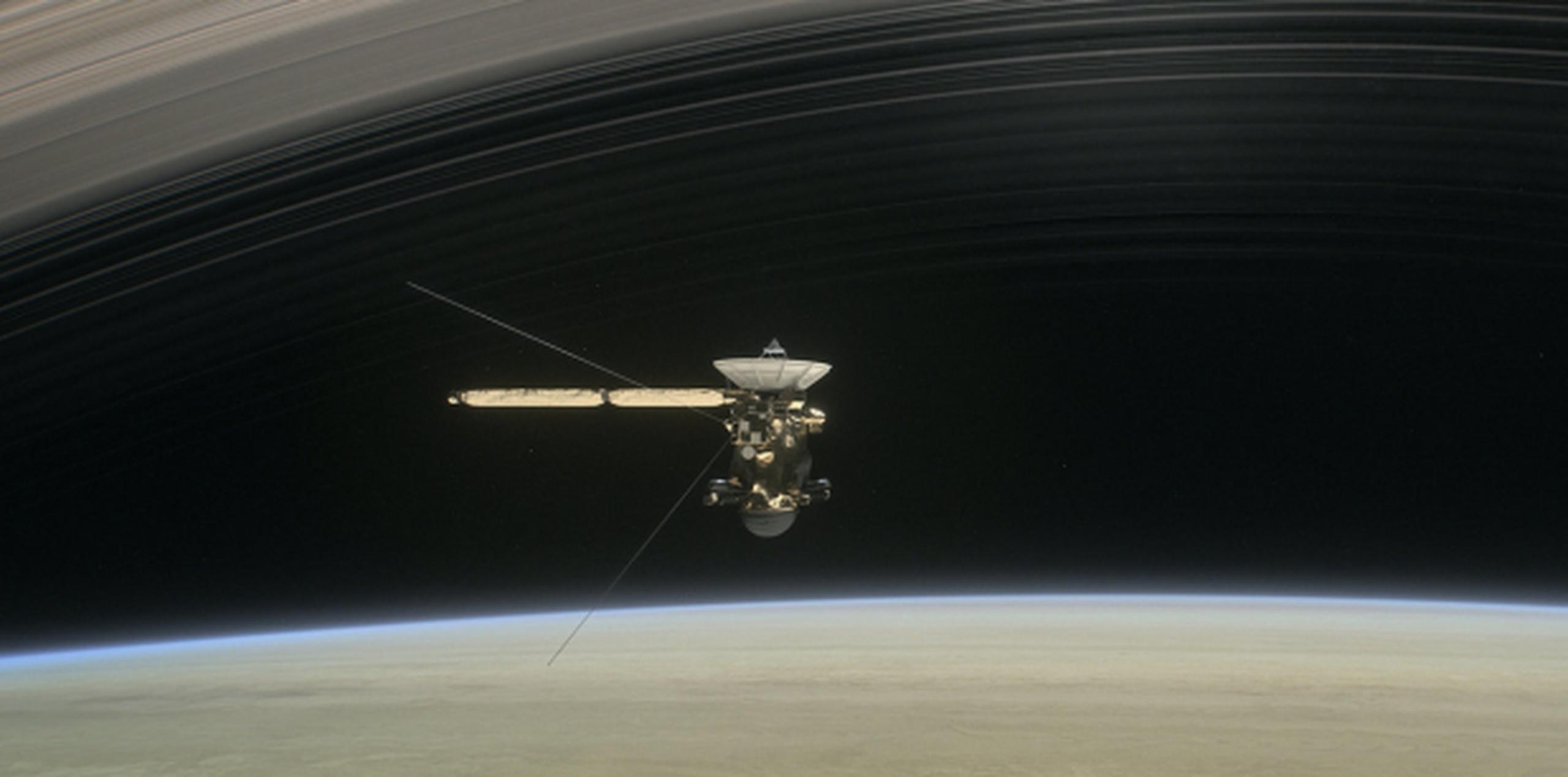 Cassini tomó más de 453,000 imágenes y recorrió 7,885 millones de kilómetros. (NASA)