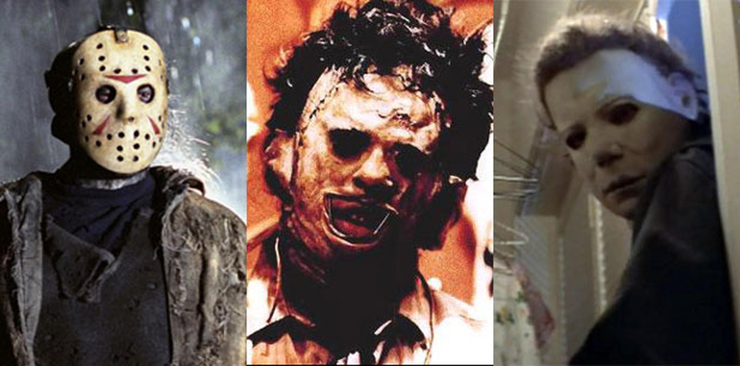 Las máscaras de Jason, Leatherface y Michael Myers son tres de las más emblemáticas del cine.