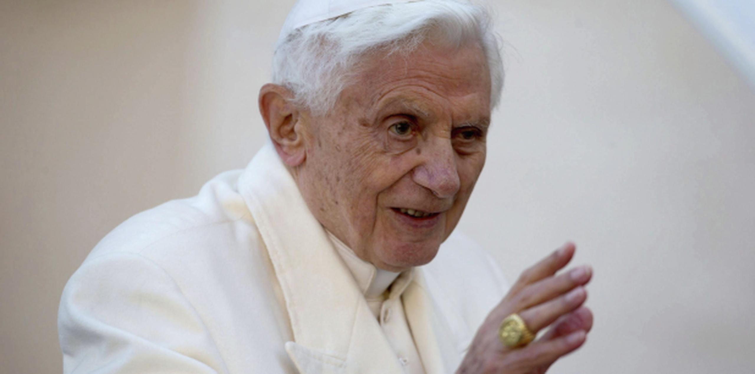 Benedicto XVI (Archivo)