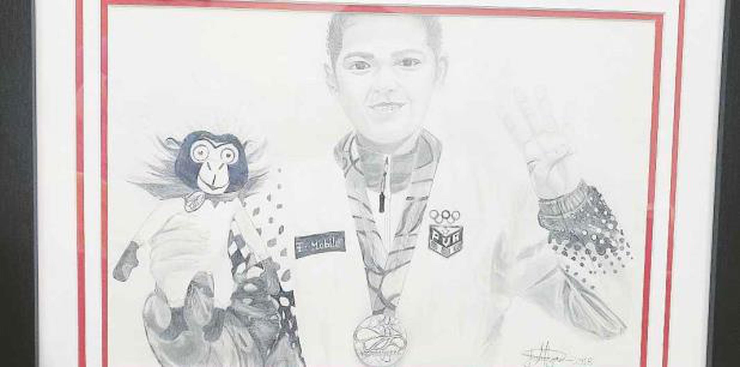 Recientemente, estas jóvenes participaron de un evento de dibujantes y caricaturistas en el Albergue Olímpico, donde causaron sensación al delinear el rostro de campeona tenimesista Adriana Díaz y otros atletas. (Suministrada)