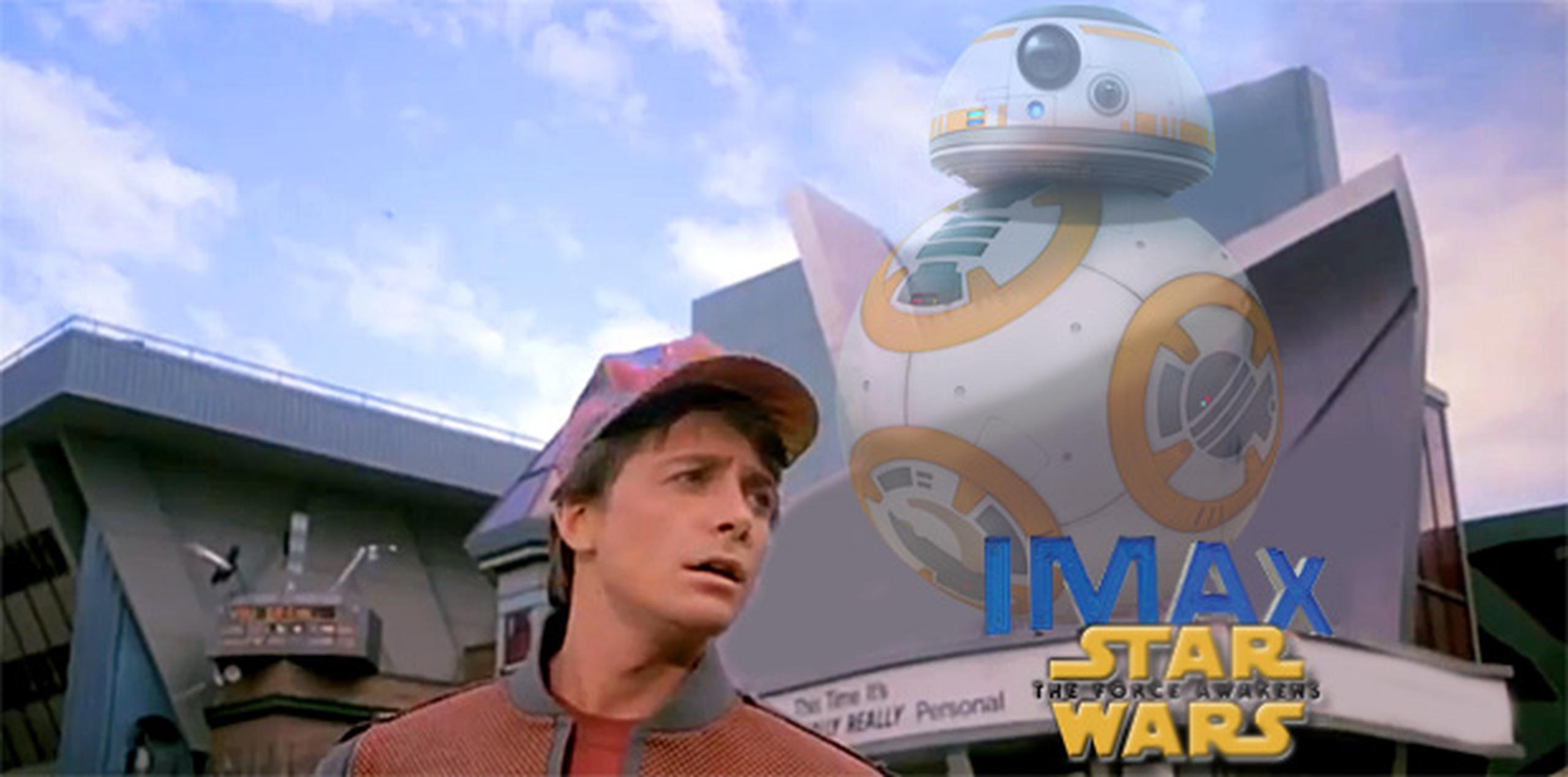 El afortunado Marty McFly habría llegado al 2015 sin jamás haberse enterado de las precuelas de Star Wars.