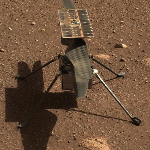 NASA celebra histórico vuelo del Ingenuity en Marte