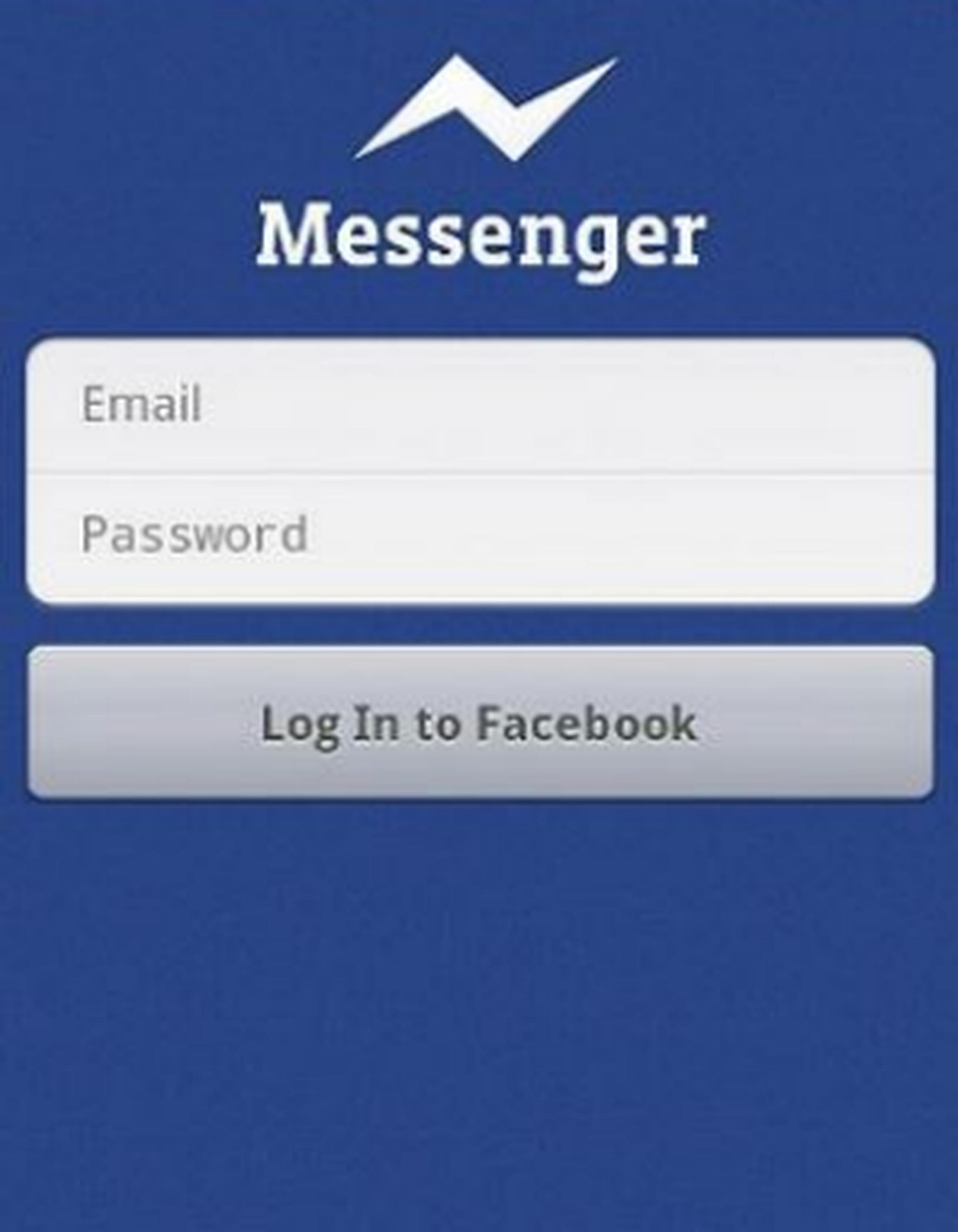 El botón de mensajería se mantendrá en la aplicación pero pulsarlo llevará a "Messenger" o a la tienda de aplicaciones correspondiente para descargarla. (Captura)