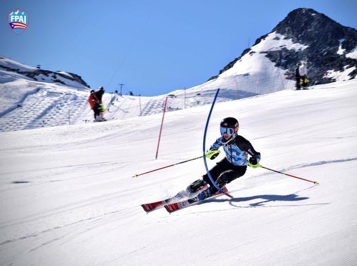 Charles Flaherty competirá en la disciplina de esquí alpino (Alpine Skiing) en la modalidad de Giants Slalom el sábado, 18 de febrero. (Facebook.com / Federación Puertorriqueña de Atletas Invernarles)