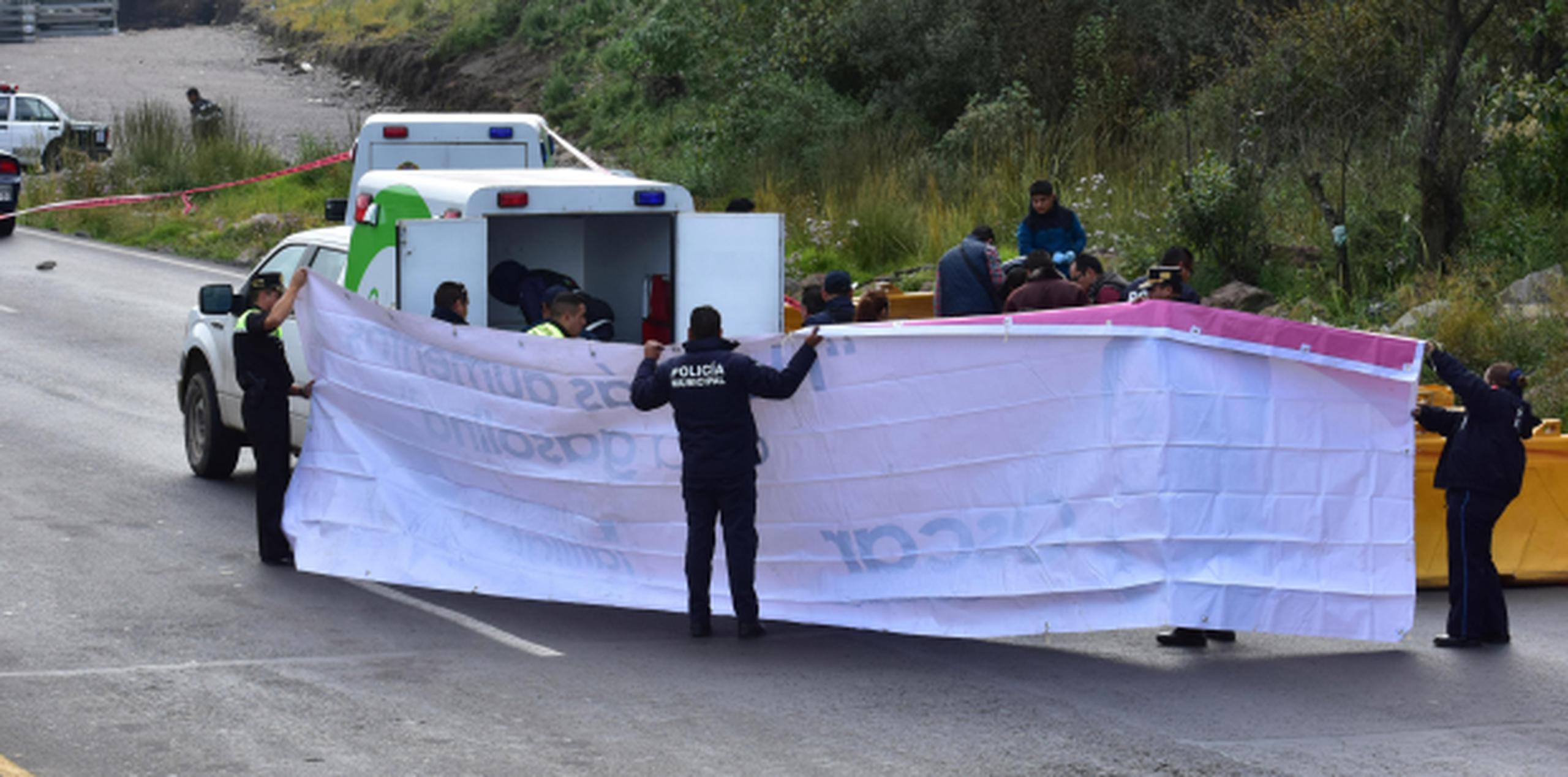 Cada vez más pasajeros se han estado armando en reacción a un aumento de robos a bordo de autobuses en los suburbios de la capital mexicana. (Agencia EFE)