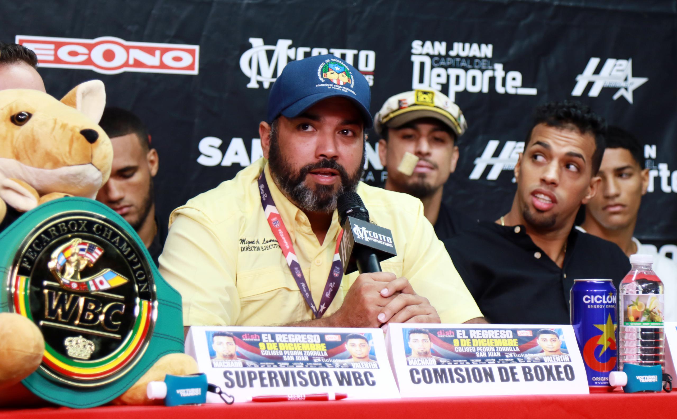 Miguel Laureano ocupa de manera interina la posición de presidente de la Comisión de Boxeo de Puerto Rico.