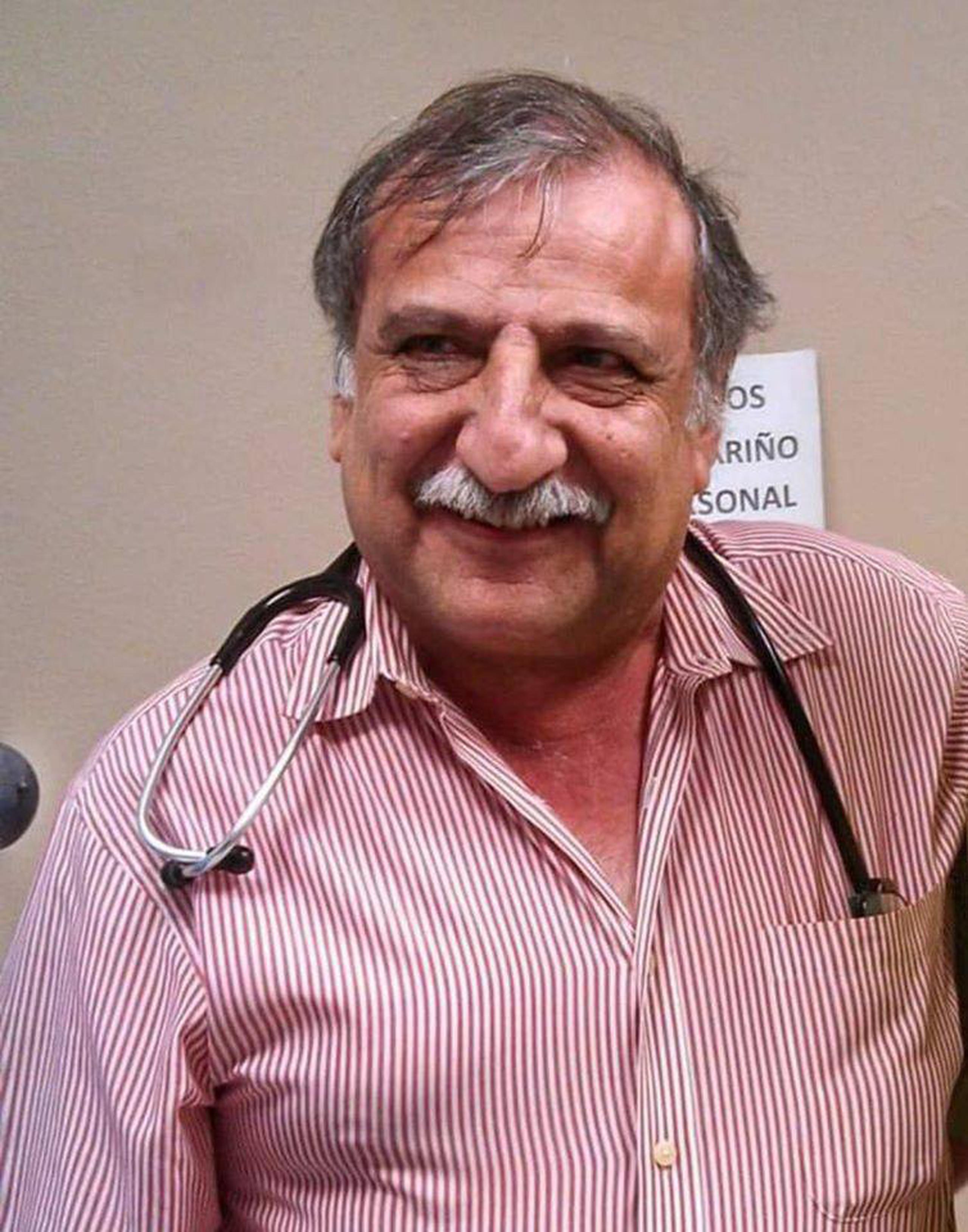 Dr. Raúl Rubio, emergenciólogo fallecido por coronavirus.