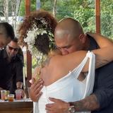 Se emociona Miguel Cotto en la boda de su hija 