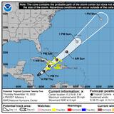 Centro de huracanes comienza a emitir boletines por potencial ciclón tropical