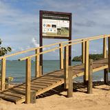 Vandalizan proyecto de restauración de dunas en la Playa Vacía Talega en Loíza