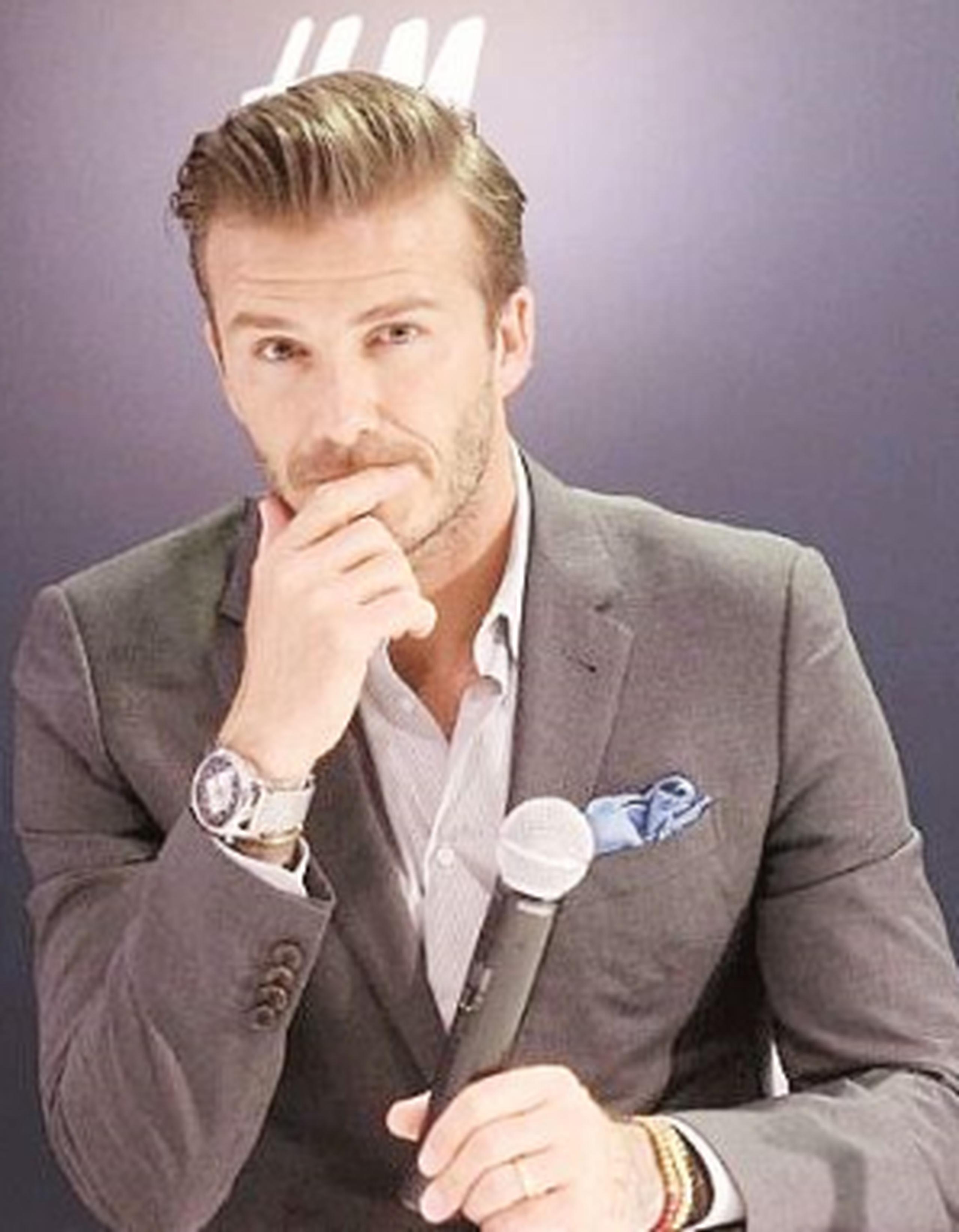 Beckham fue incluido en la lista con la forma más perfecta. (Archivo)