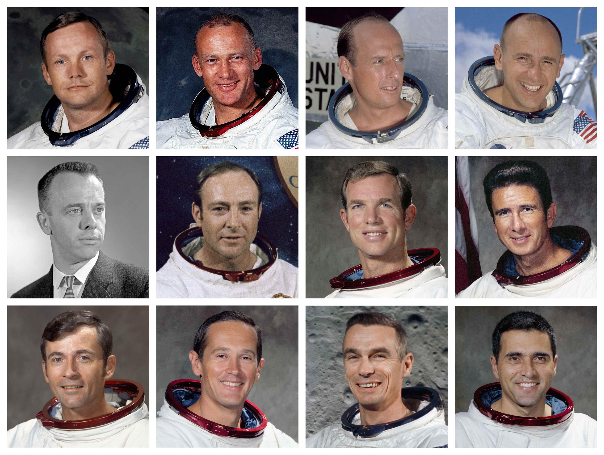 Conoce a los 12 astronautas que fueron parte del acontecimiento más grande en el mundo. (Archivo)