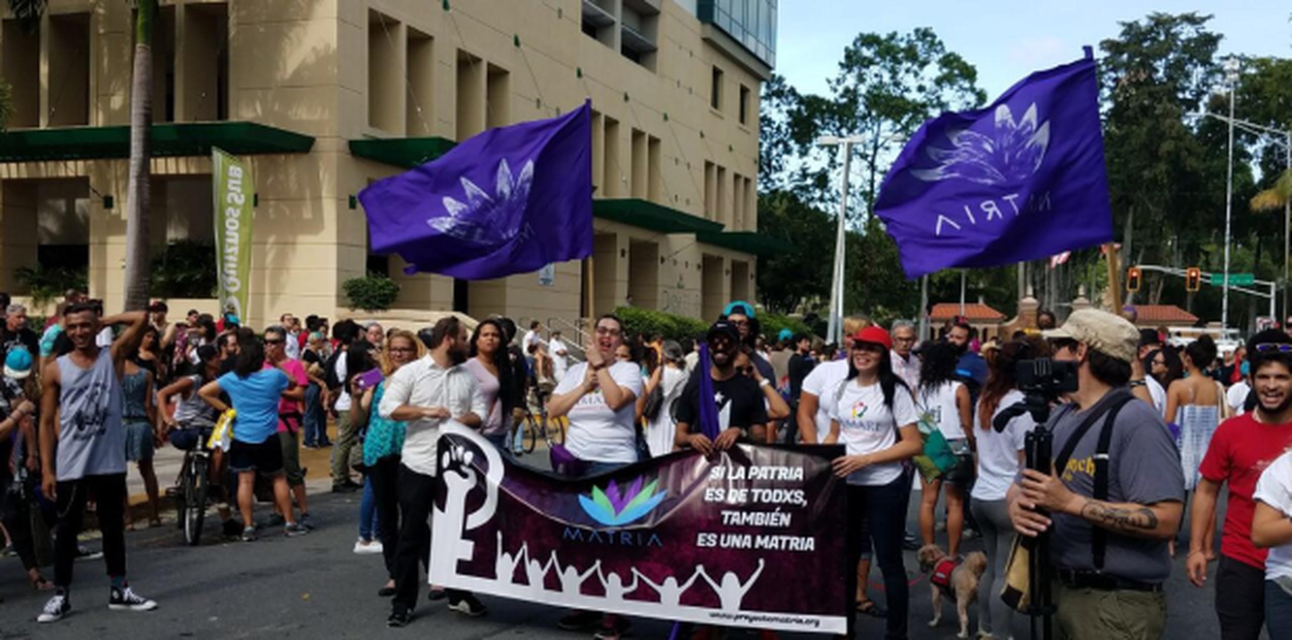 La marcha partió esta tarde de la avenida Universidad para llegar hasta la Plaza de la Convalecencia, en Río Piedras. (femmy.irrizary@gfrmedia.com)