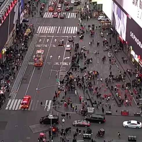 Cientos corren despavoridos por explosión en Times Square