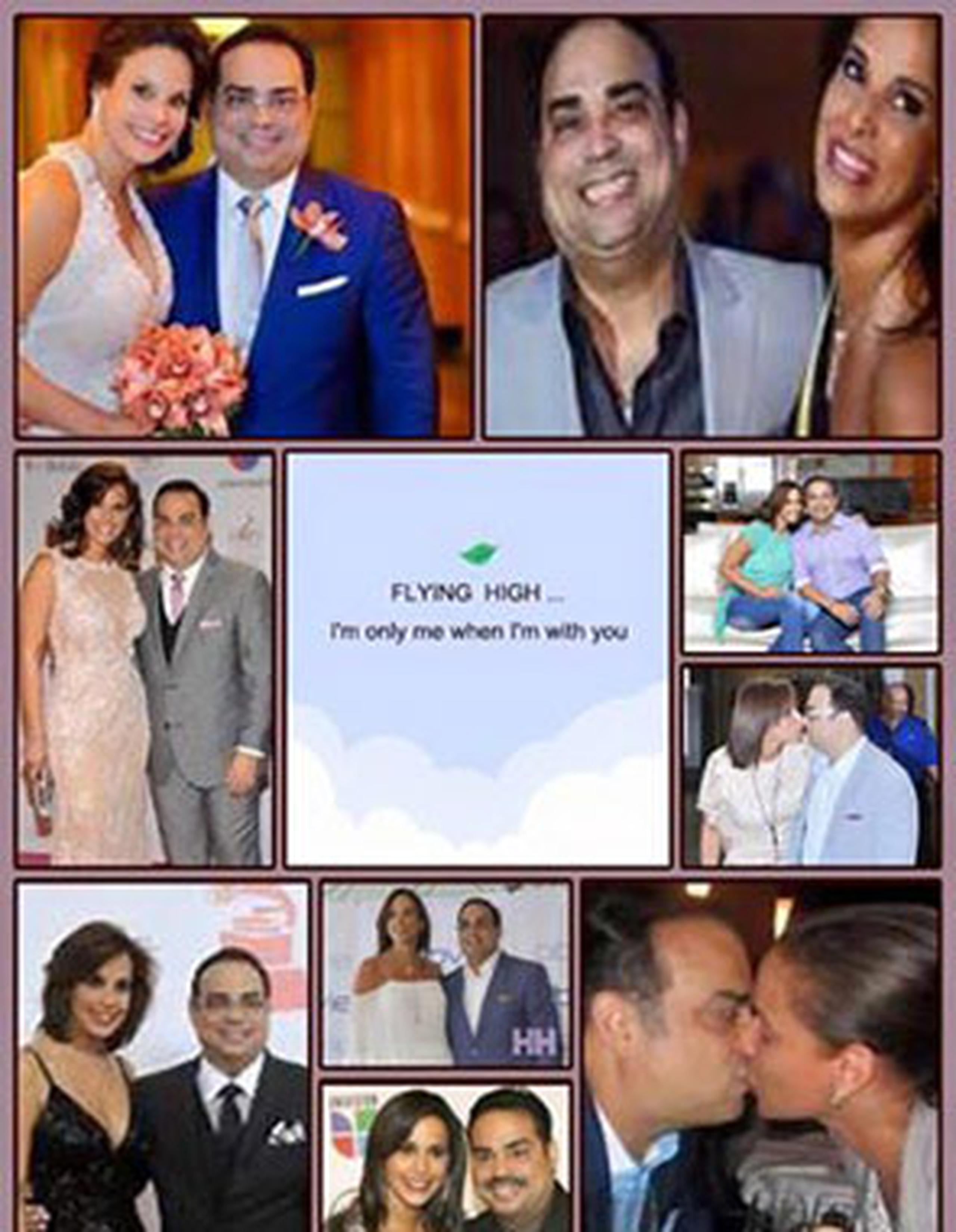 La esposa el salsero, la presentadora Alexandra Malagón, también lo felicitó efusivamente en las redes sociales. (Facebook)