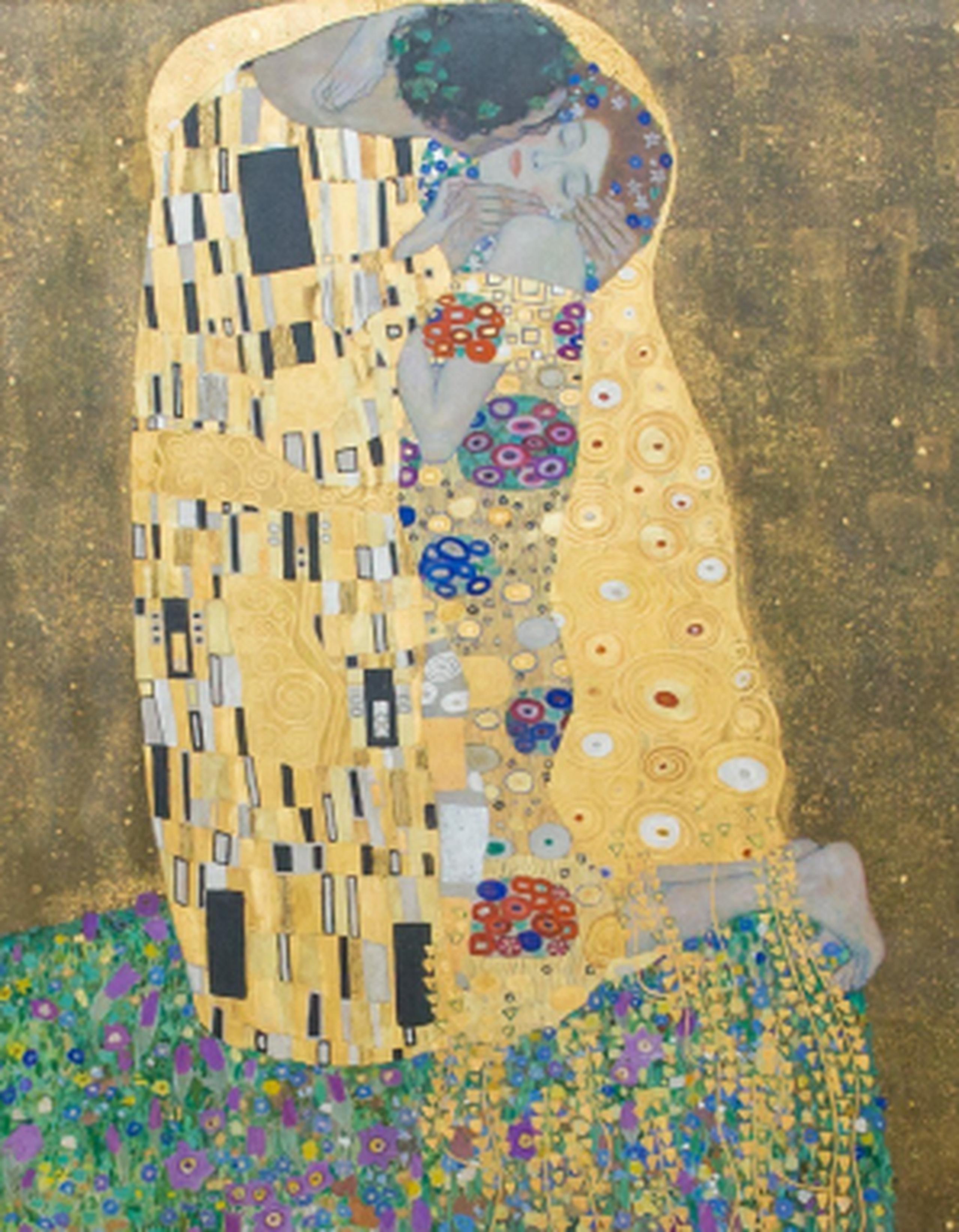 Es del artista austríaco Gustav Klimt, creador del famoso El Beso. (AP)
