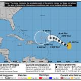 Remanentes de la tormenta Philippe pasarían al norte de Puerto Rico el domingo