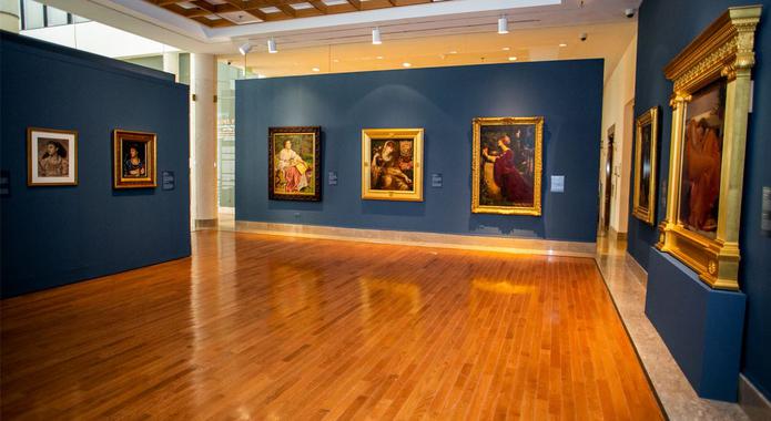 La muestra se exhibe en la Galería Church’s del Museo de Arte de Puerto Rico, e incluye 12 pinturas y un boceto.