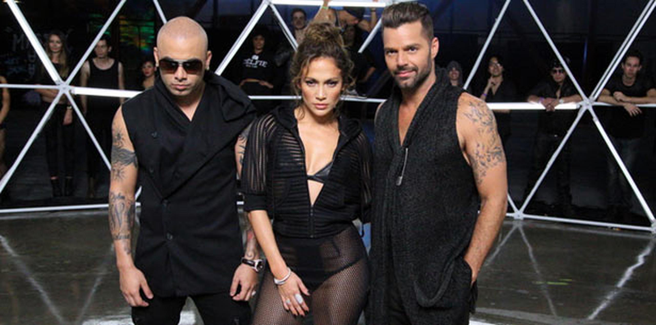 Wisin, Jennifer López y Ricky Martin se habían conocido en conciertos previos del reguetonero y la “Diva del Bronx”. (Suministrada)