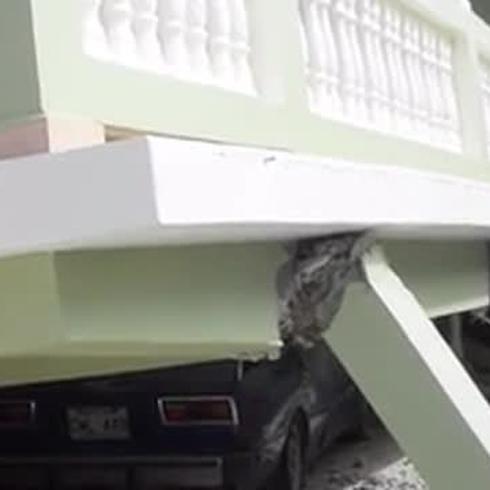 Colapsan varias casas en Guánica tras terremoto de 5.8