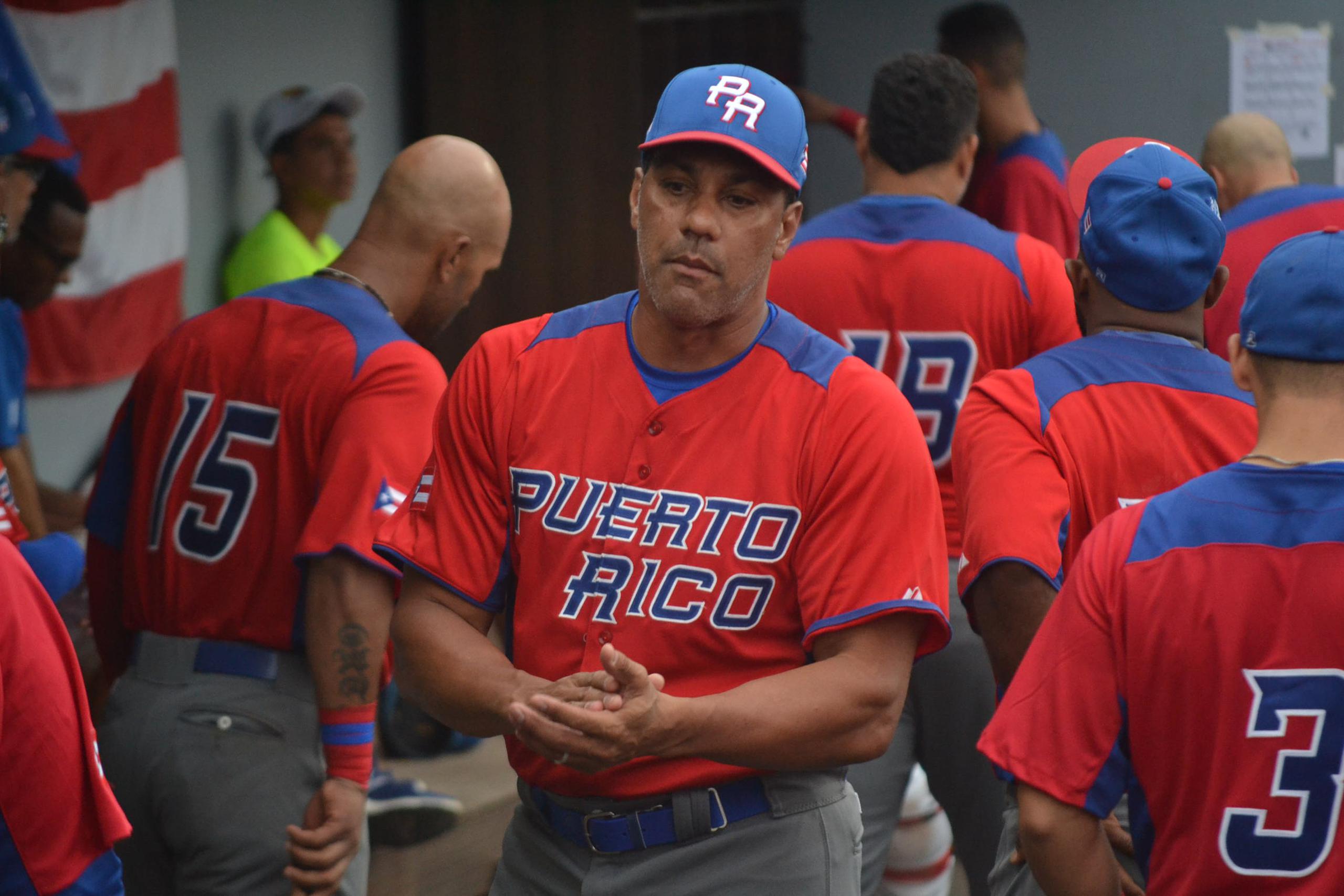 Juan 'Igor' González, dirigente del equipo de Puerto Rico.
