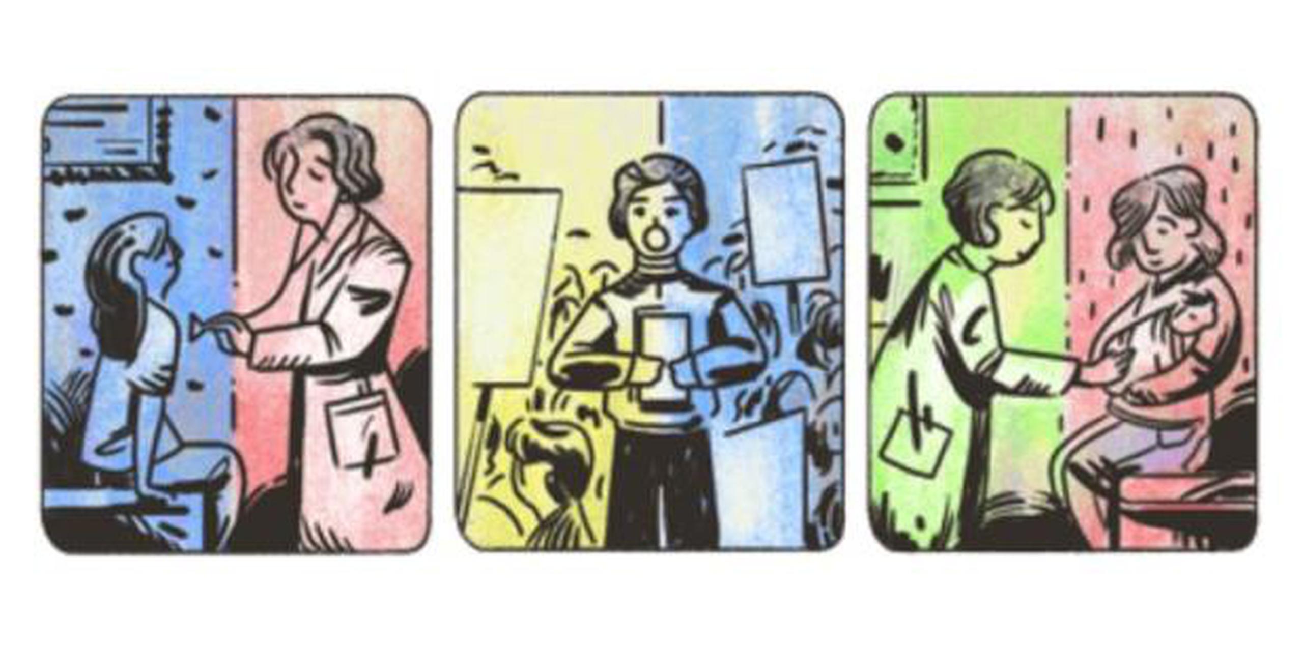 Los "doodles" son imágenes que Google coloca en su buscador para conmemorar efemérides. (Google)