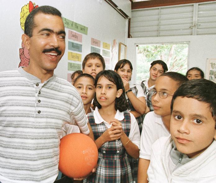 Héctor 'Papo' Díaz, en esta foto del 1999, es poseedor de la marca de los 10,000 metros desde el 1982. Desde ese año también tiene la mejor marca para un boricua en San Blas.