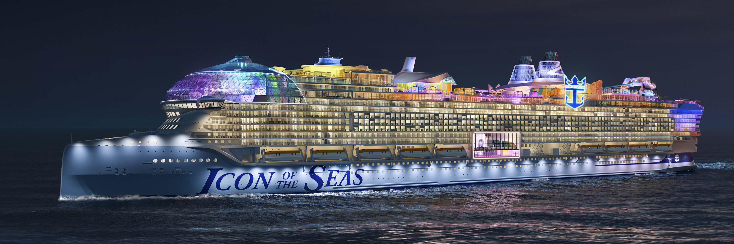 Royal Caribbean permite un vistazo virtual al crucero más grande del