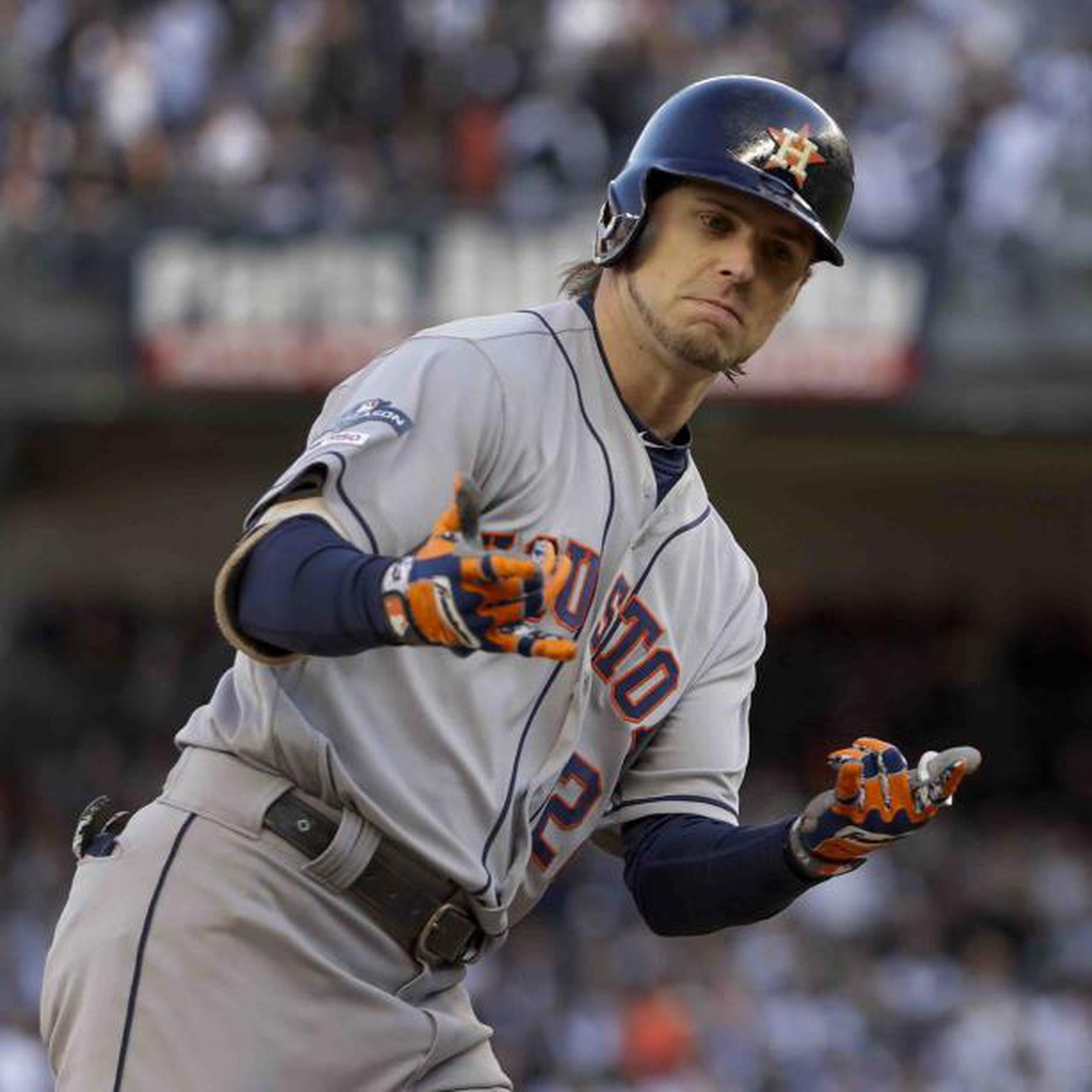 El jugador de los Astros de Houston Josh Reddick se quejó de la fanaticada de los Yankees. (AP)