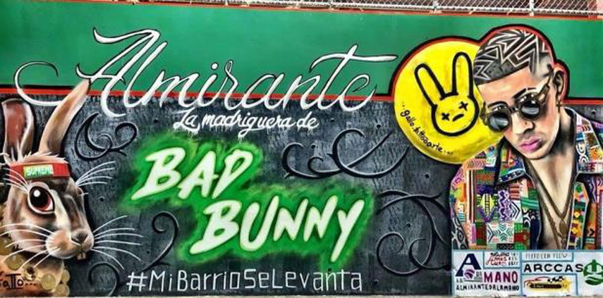 Bad Bunny lideró un esfuerzo nombrado “Mi barrio se levanta”, para proveer suministros y agua a las familias damnificadas. (Suministrada)