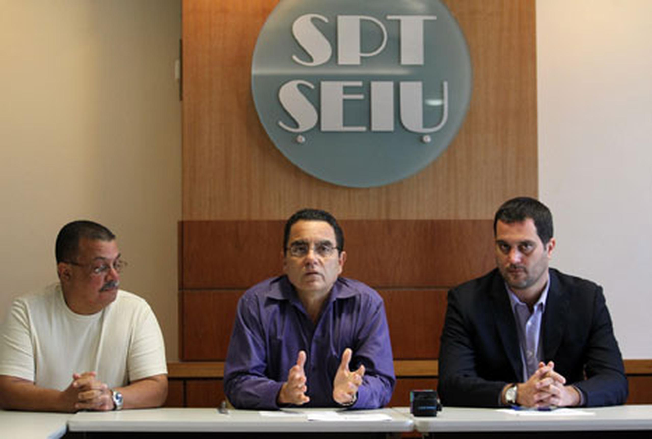 El presidente del SPT, Roberto Pagán, explicó que el sindicato decidió hacer una campaña independiente.(juan.martinez@gfrmedia.com)