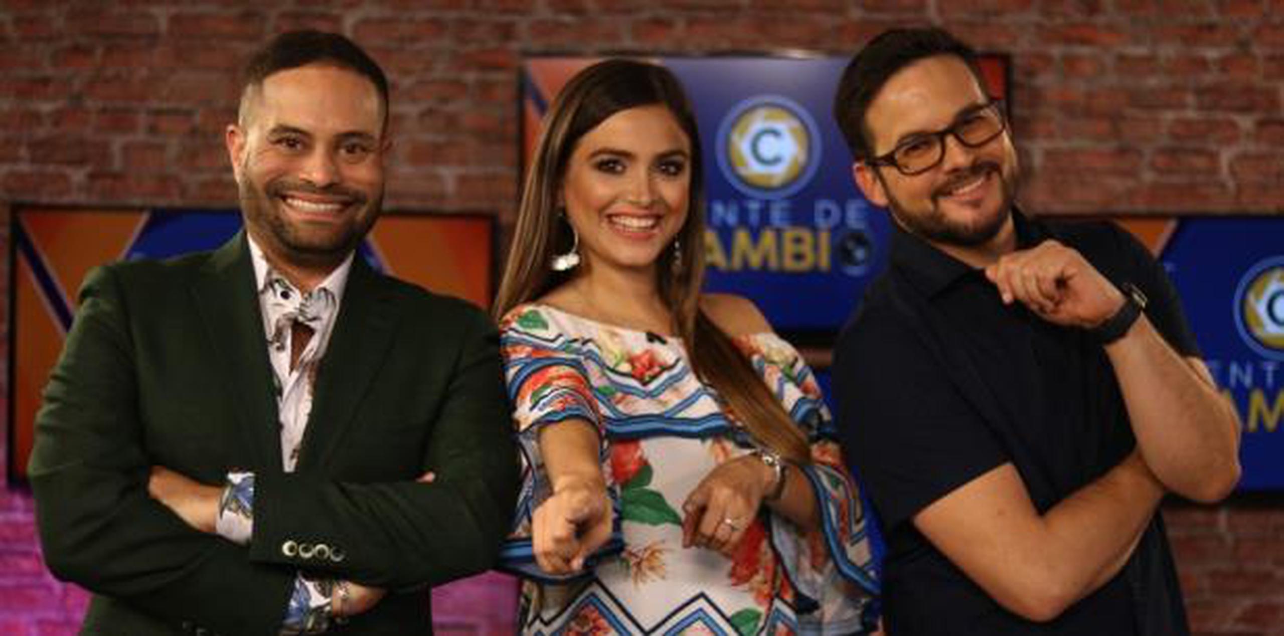 Amaury Oyola, Brenda Paola Hernández y Danny Albelo serán las caras de "Lente de Cambio". (Suministrada)