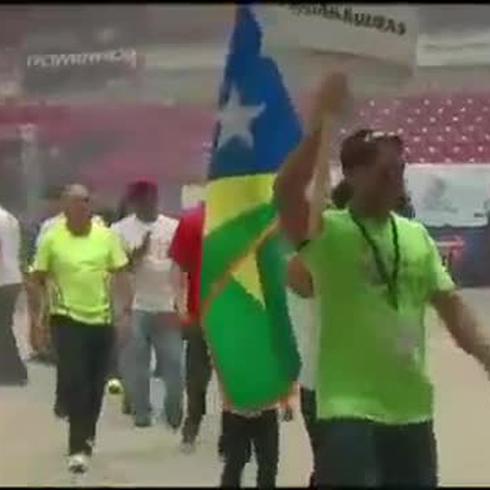 Desfile inaugural de los Juegos de Puerto Rico