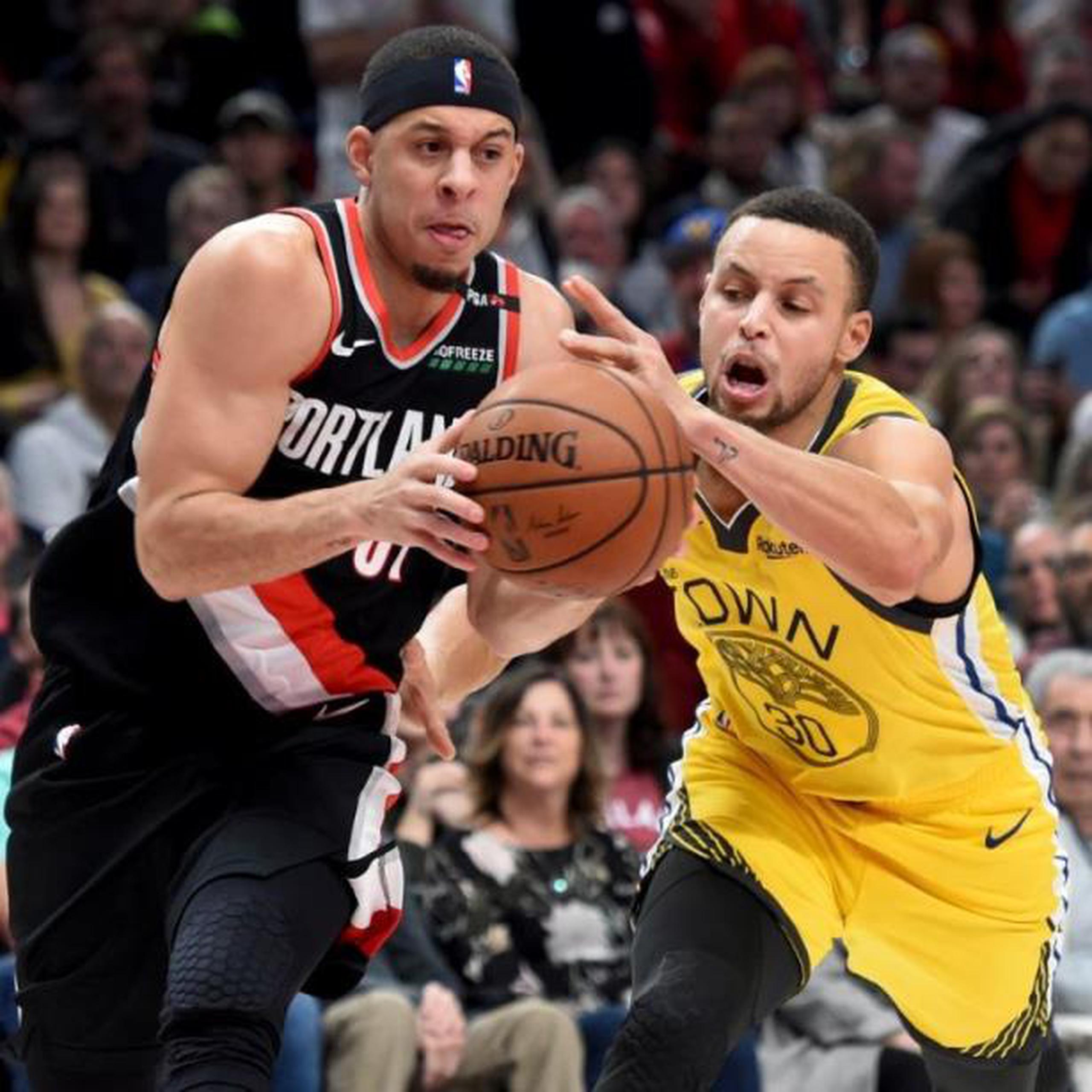 Stephen Curry ha jugado ya en cuatro series finales de la NBA y ha ganado tres. Esta es la primera corrida de Seth en la postemporada. (AP)